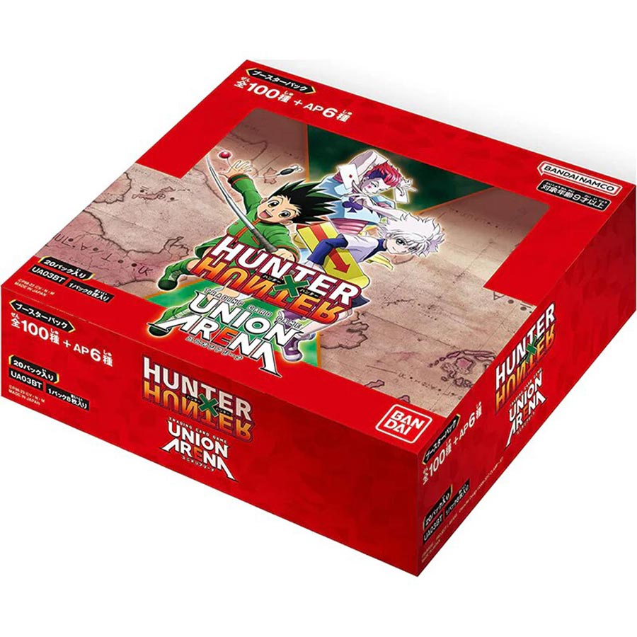 Bandai Union Arena Hunter x Hunter Playmat & Half Storage Box