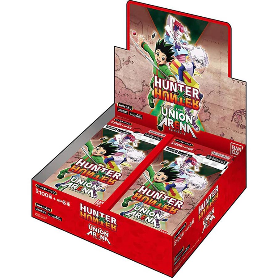 Bandai Union Arena Hunter x Hunter Starter Display