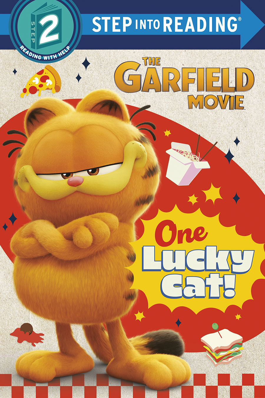 Garfield Movie One Lucky Cat Step 2 Step Into Reading TP