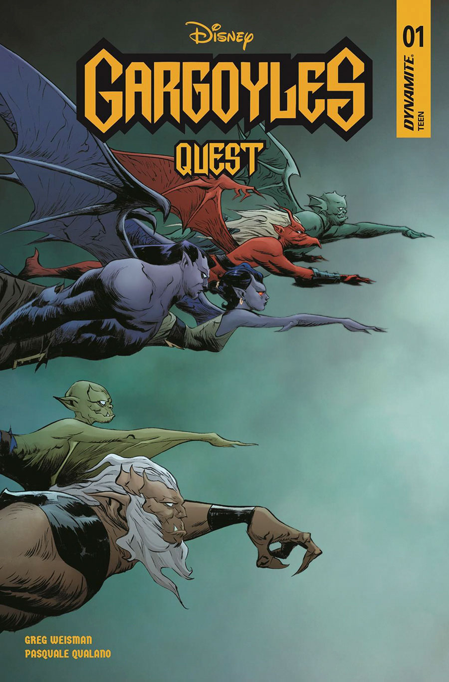 Gargoyles Quest #1 Cover L Incentive Jae Lee Foil Cover