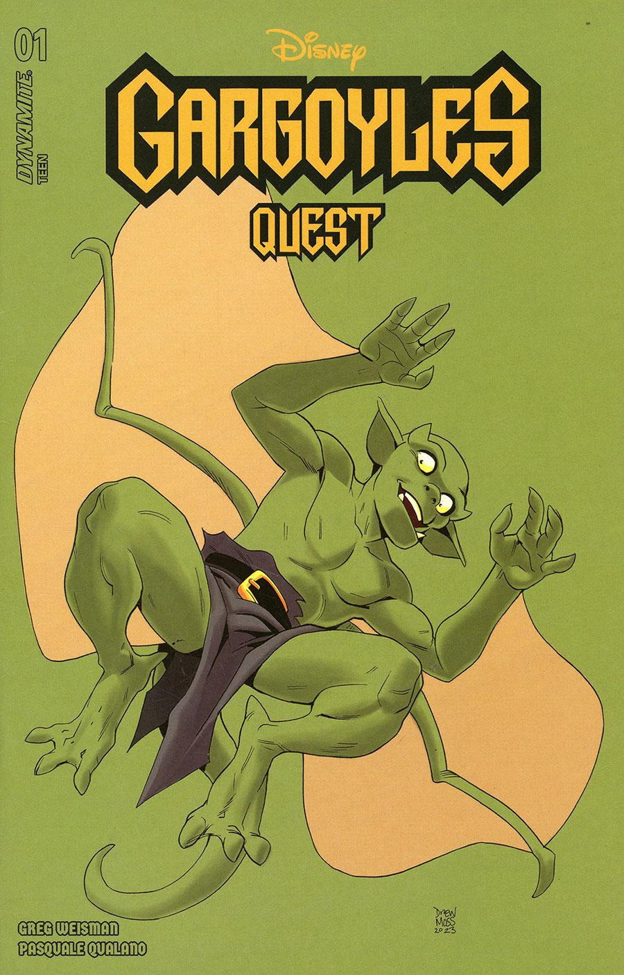 Gargoyles Quest #1 Cover M Incentive Drew Moss Foil Cover