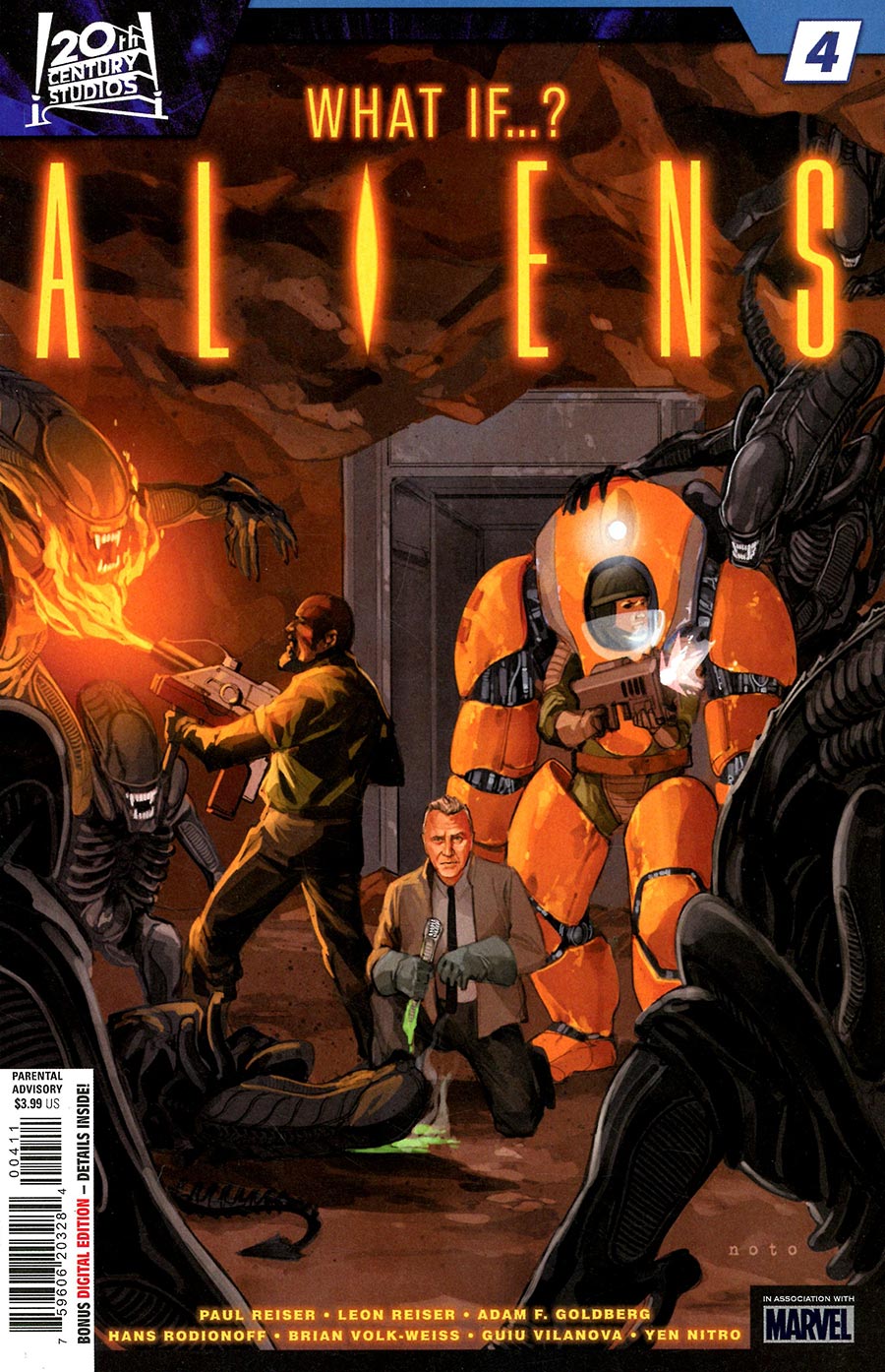 Aliens What If #4 Cover A Regular Phil Noto Cover