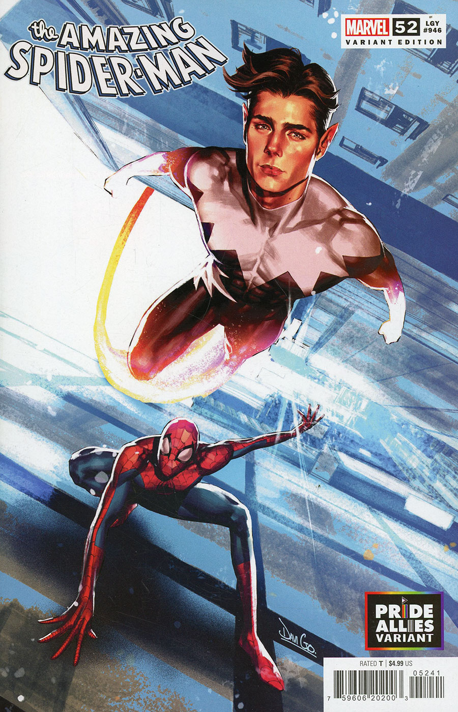 Amazing Spider-Man Vol 6 #52 Cover C Variant Davi Go Pride Allies Cover