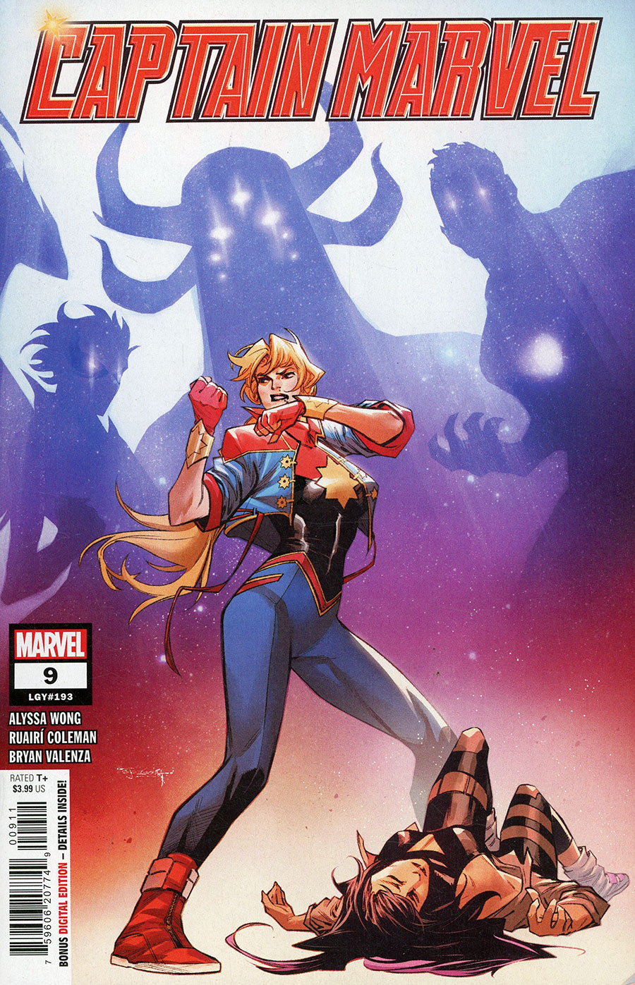 Captain Marvel Vol 10 #9 Cover A Regular Stephen Segovia Cover