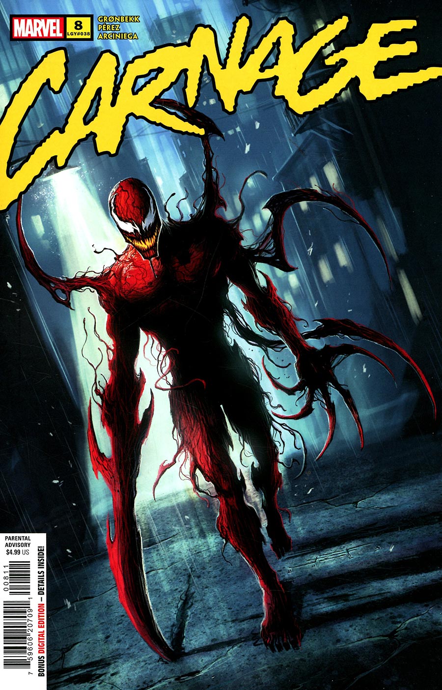 Carnage Vol 4 #8 Cover A Regular Juan Ferreyra Cover