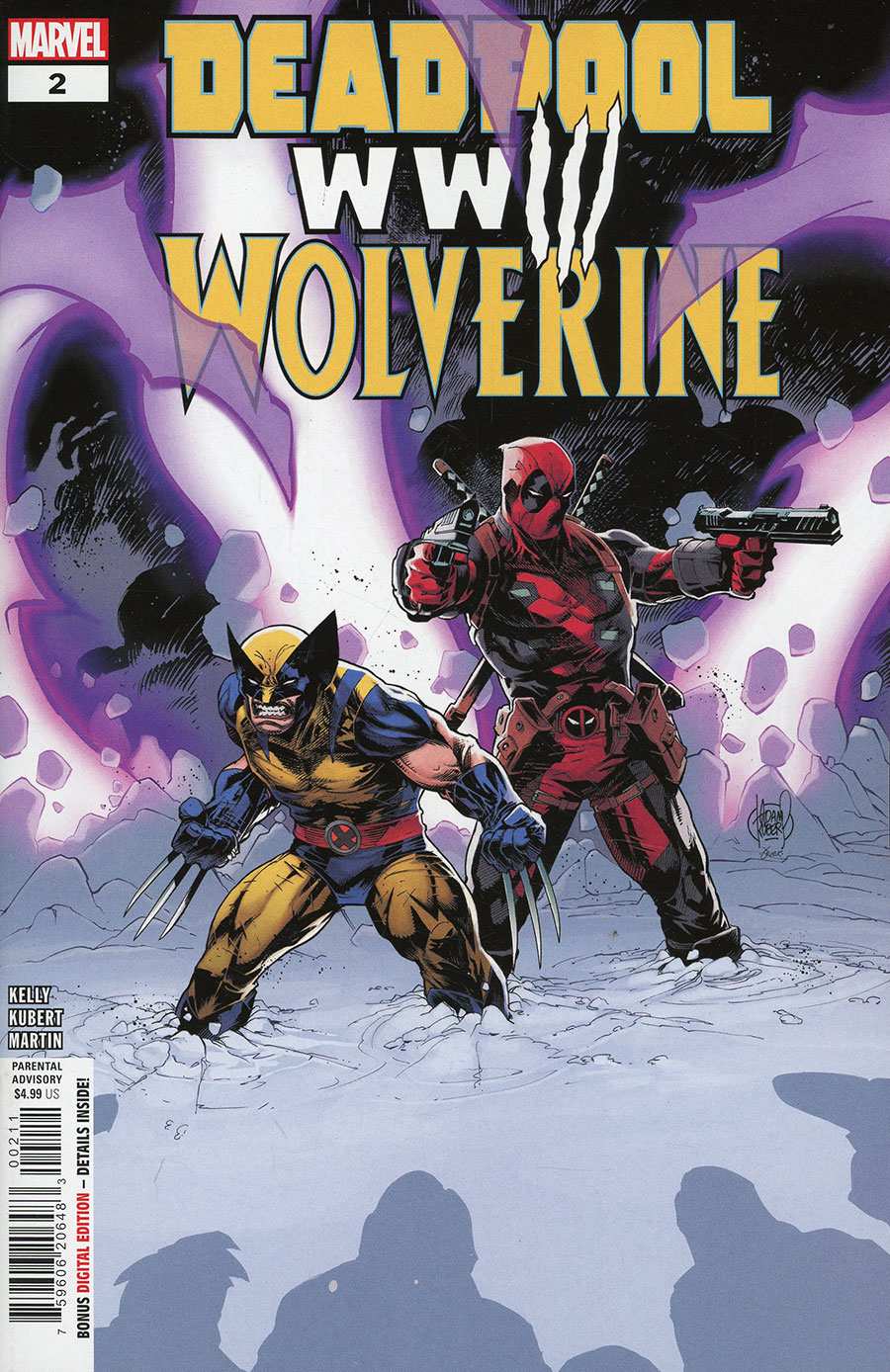 Deadpool & Wolverine WWIII #2 Cover A Regular Adam Kubert Cover (Limit 1 Per Customer)