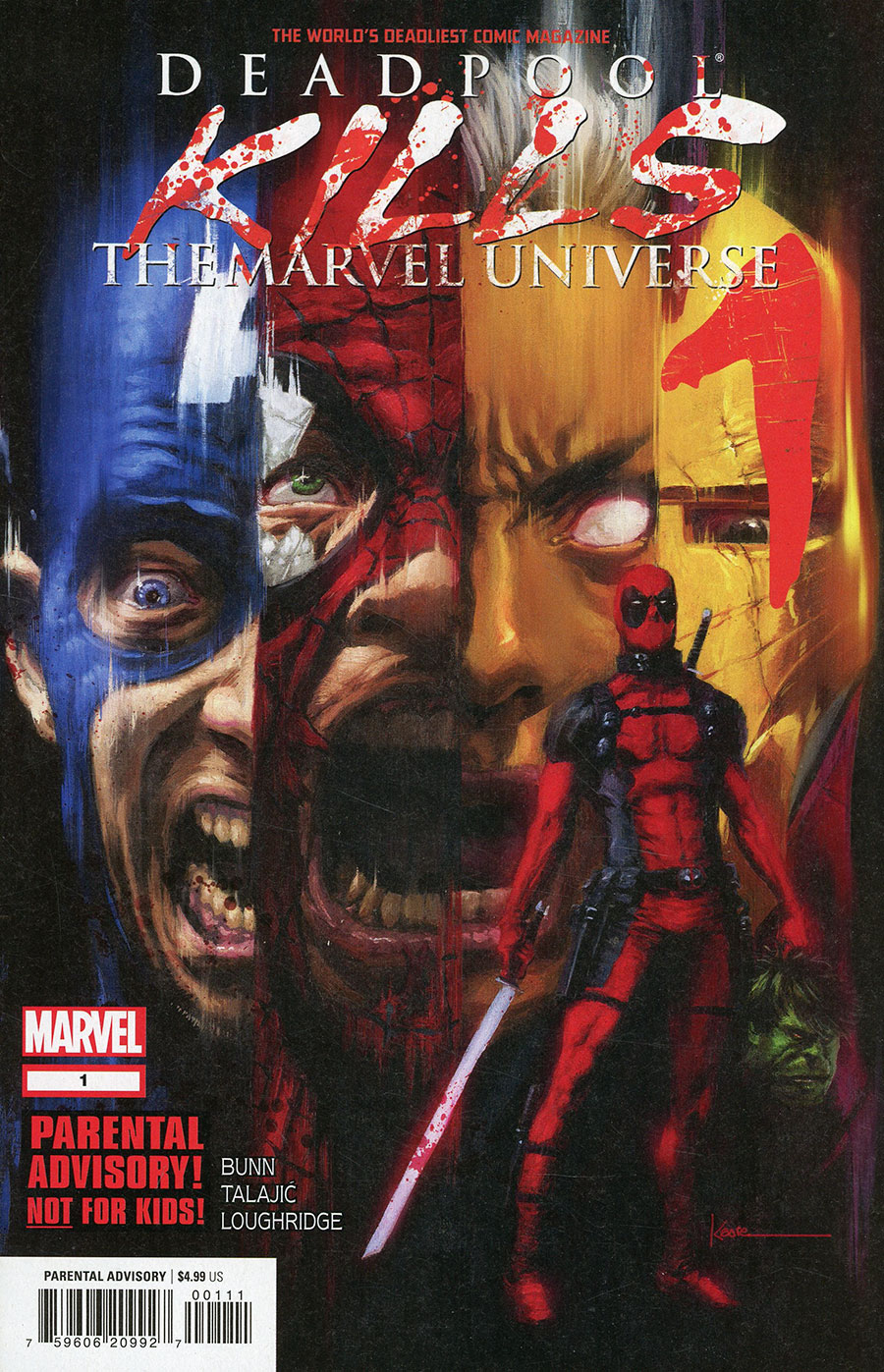 Deadpool Kills The Marvel Universe #1 Cover C Facsimile Edition