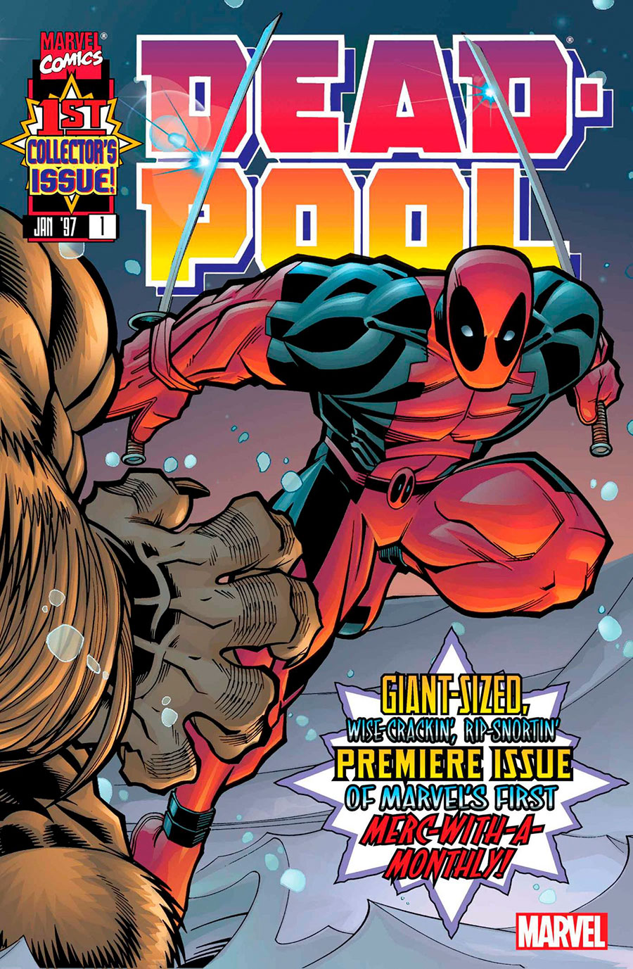 Deadpool Vol 2 #1 Cover C Facsimile Edition Regular Ed McGuinness Cover