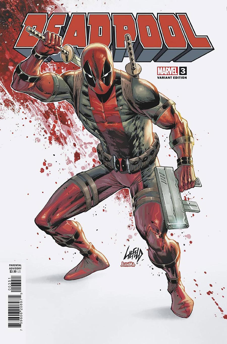 Deadpool Vol 9 #3 Cover E Variant Rob Liefeld Cover