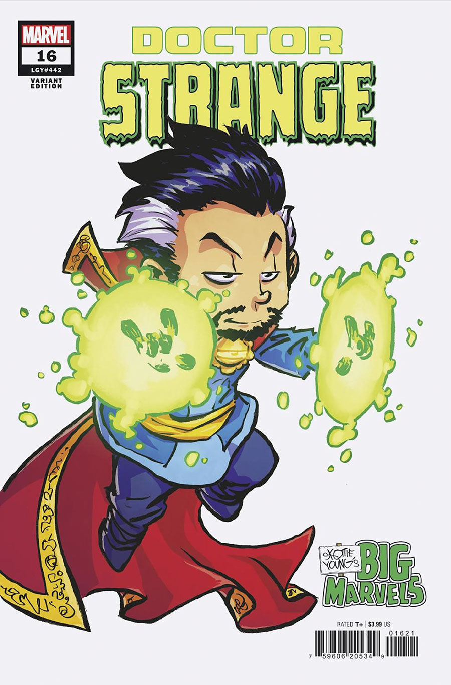 Doctor Strange Vol 6 #16 Cover B Variant Skottie Youngs Big Marvels Cover (Blood Hunt Tie-In)