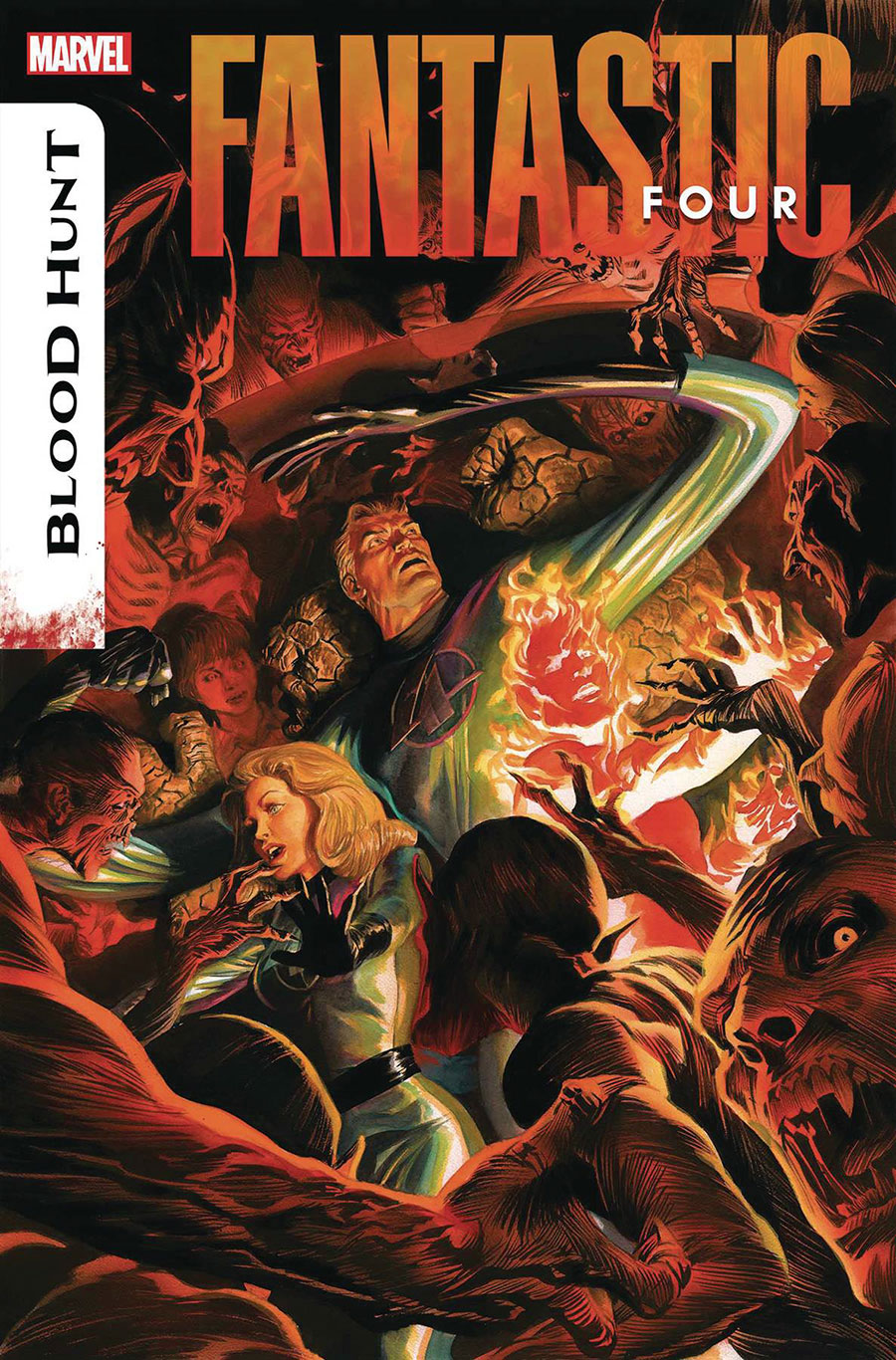 Fantastic Four Vol 7 #21 Cover A Regular Alex Ross Cover (Blood Hunt Tie-In)