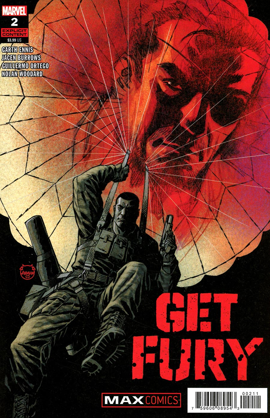 Get Fury #2 Cover A Regular Dave Johnson Cover