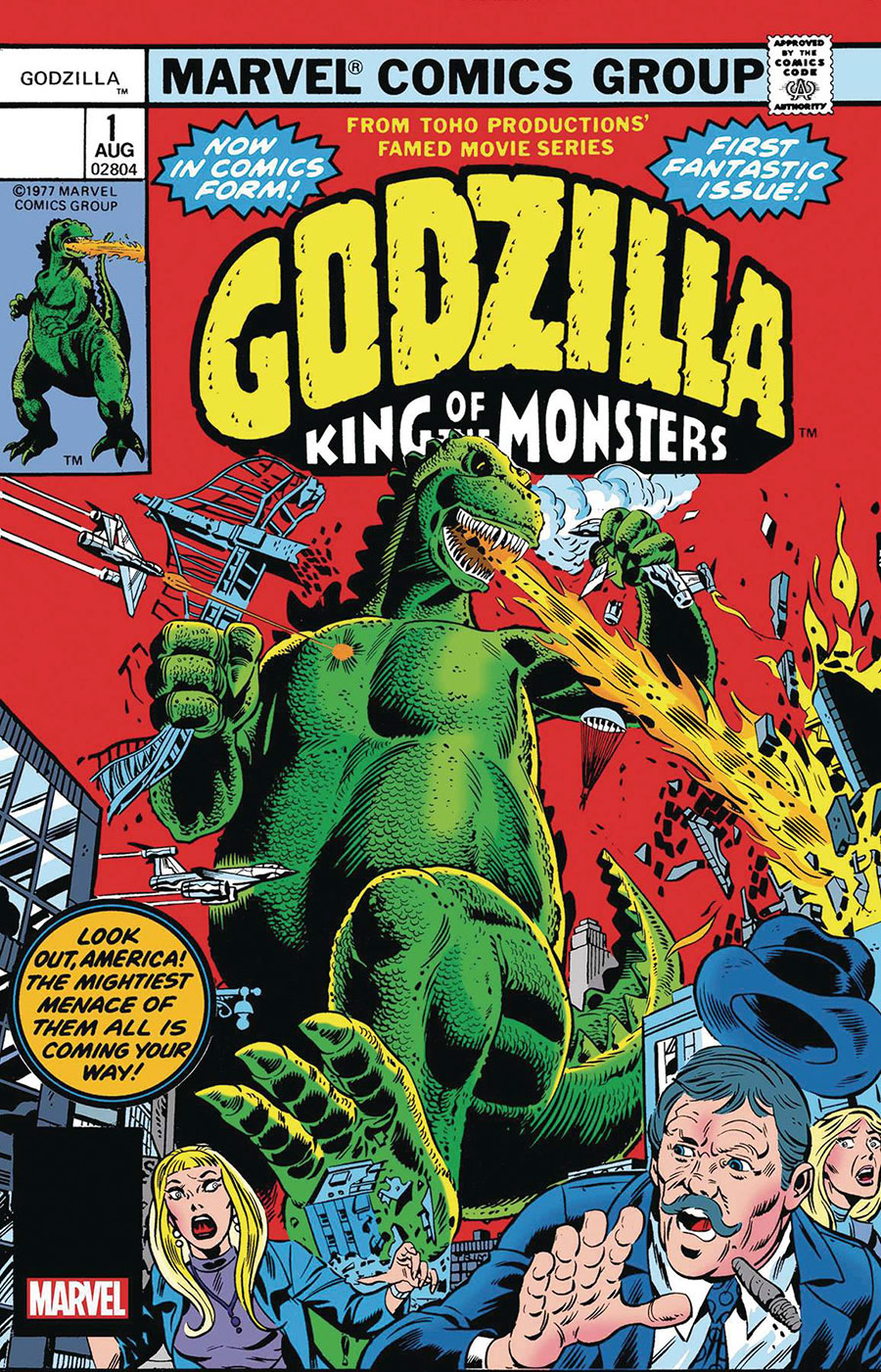 Godzilla King Of The Monsters #1 Cover C Facsimile Edition Regular Herb Trimpe Cover