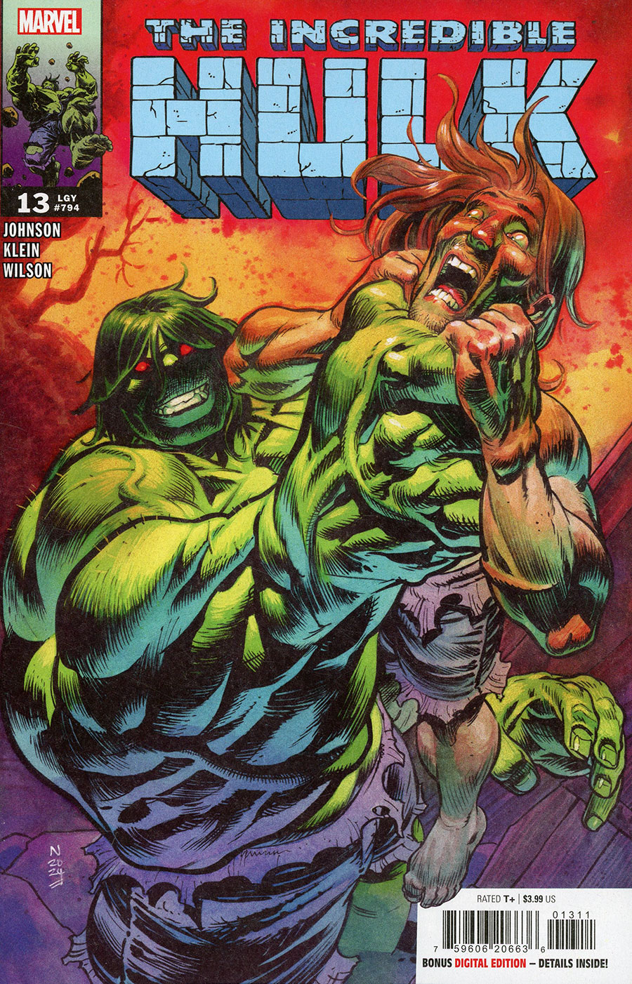 Incredible Hulk Vol 5 #13 Cover A Regular Nic Klein Cover