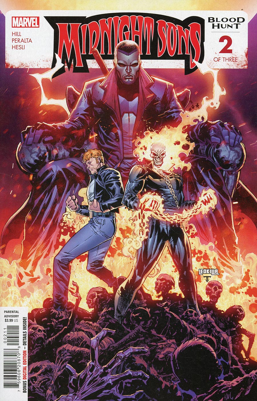 Midnight Sons Blood Hunt #2 Cover A Regular Ken Lashley Cover