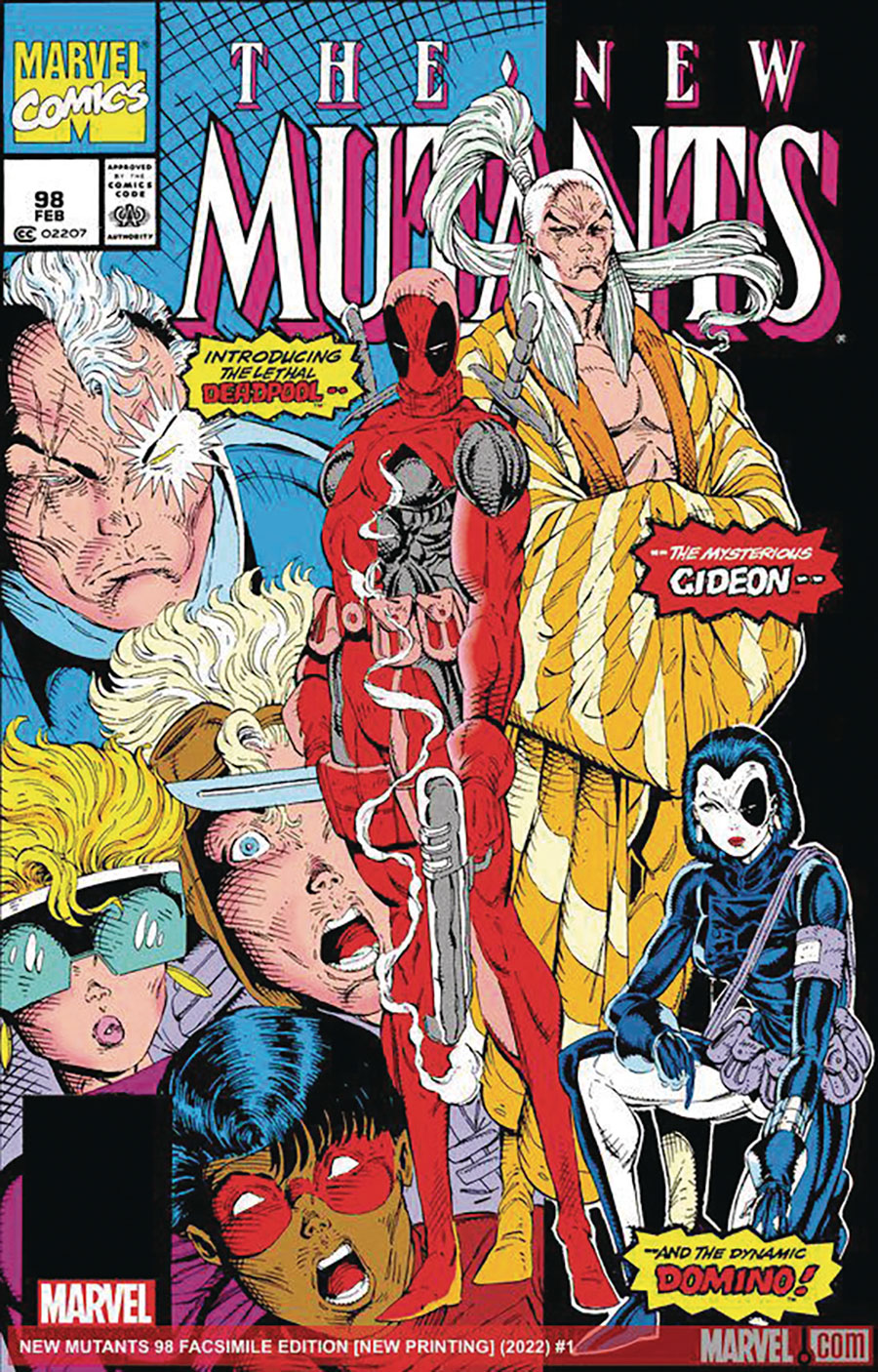 New Mutants #98 Cover E Pan-Dimensional 3D Edition