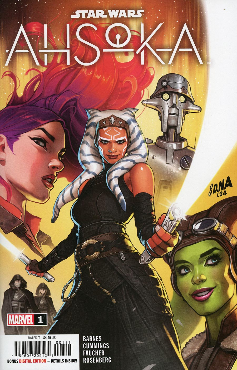 Star Wars Ahsoka #1 Cover A Regular David Nakayama Cover