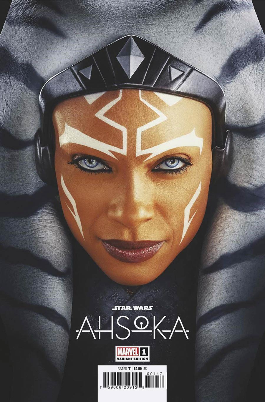 Star Wars Ahsoka #1 Cover P Variant TV Cover Misprint Edition