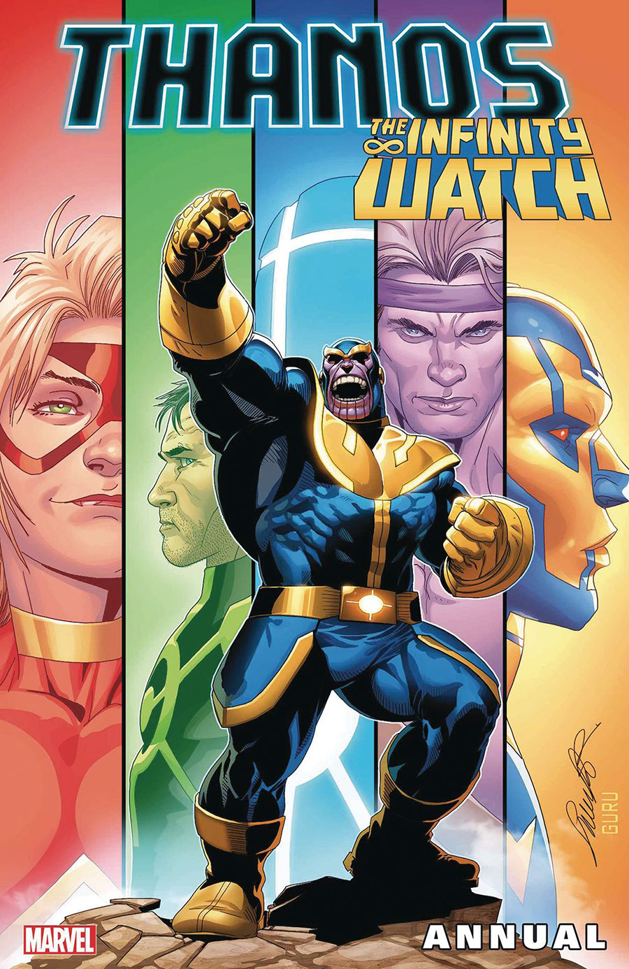 Thanos Vol 4 Annual #1 (One Shot) Cover A Regular Salvador Larroca Cover (Infinity Watch Part 1)