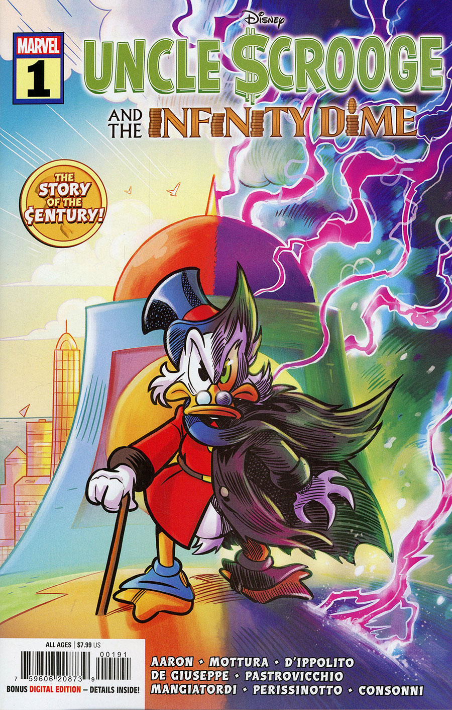 Uncle Scrooge And The Infinity Dime #1 (One Shot) Cover B Variant Lorenzo Pastrovicchio Cover