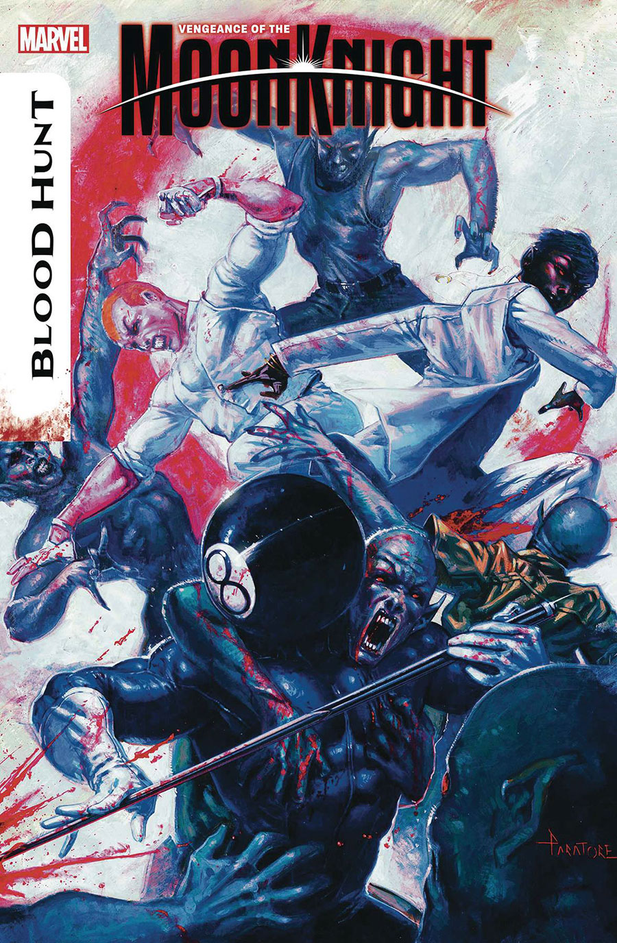 Vengeance Of The Moon Knight Vol 2 #6 Cover A Regular Davide Paratore Cover (Blood Hunt Tie-In)