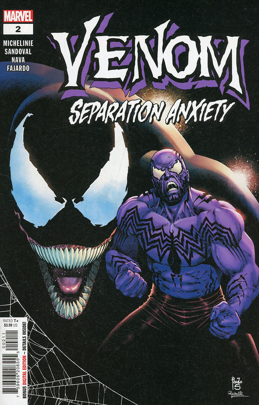 Venom Separation Anxiety (2024) #2 Cover A Regular Paulo Siqueira Cover