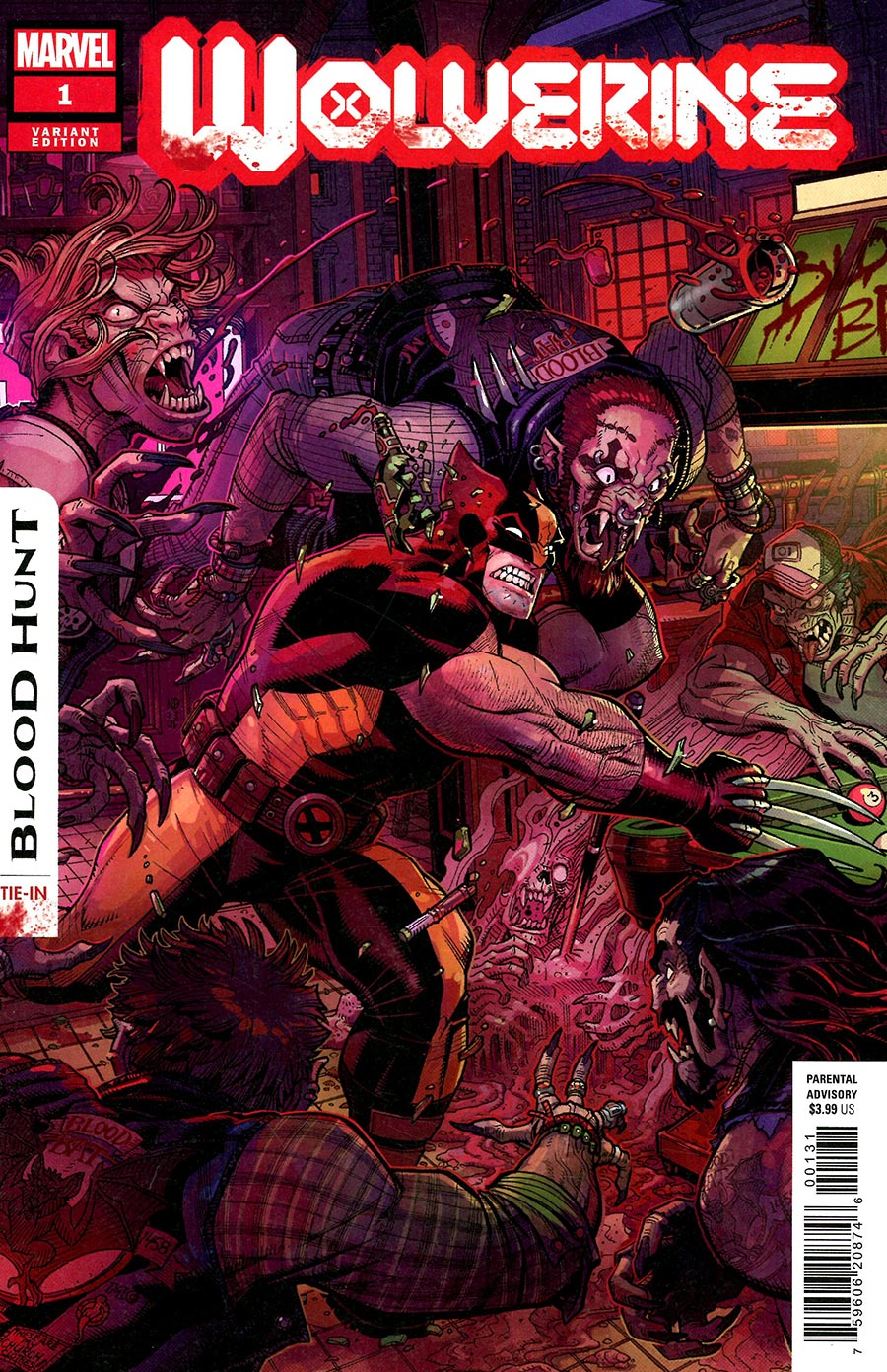 Wolverine Blood Hunt #1 Cover D Variant Nick Bradshaw Cover