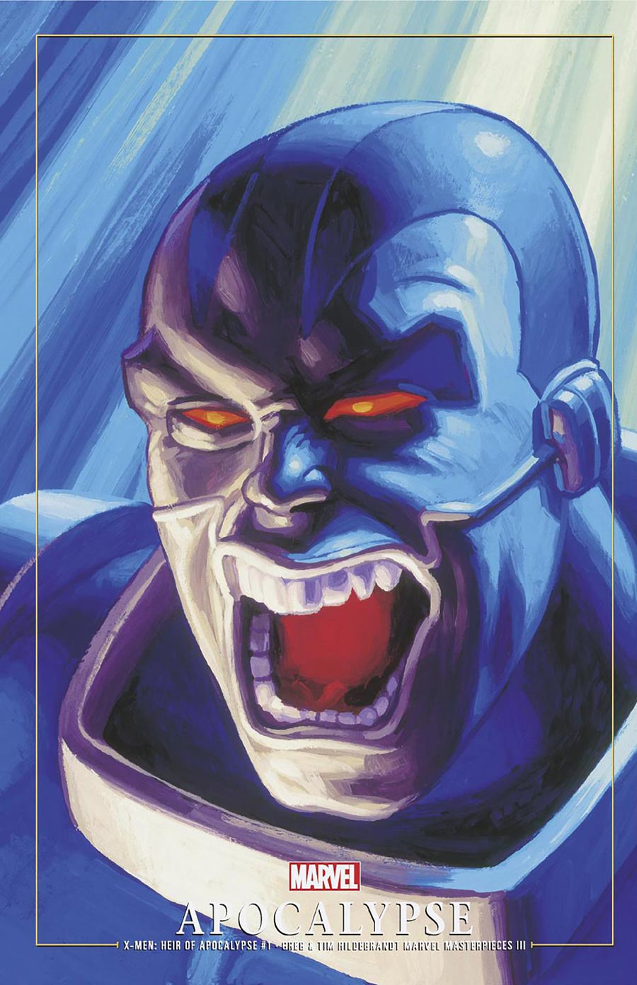 X-Men Heir Of Apocalypse #1 Cover B Variant Greg Hildebrandt & Tim Hildebrandt Marvel Masterpieces III Apocalypse Cover