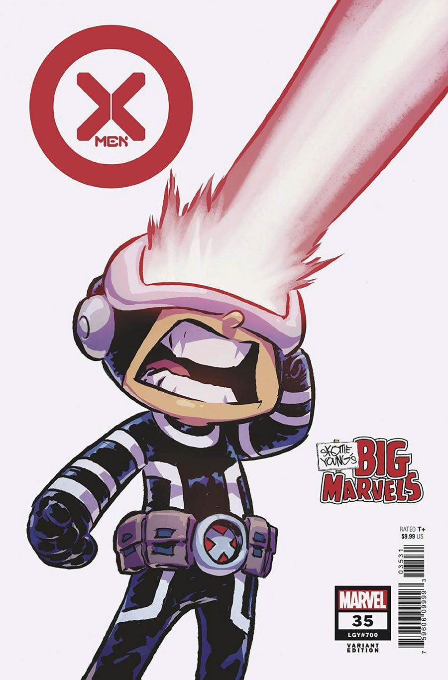 X-Men Vol 6 #35 Cover B Variant Skottie Youngs Big Marvels Cover (#700)
