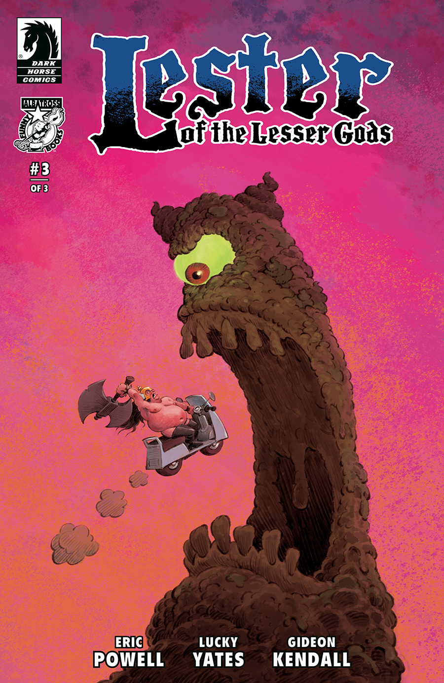 Lester Of The Lesser Gods #3 Cover A Regular Gideon Kendall Cover