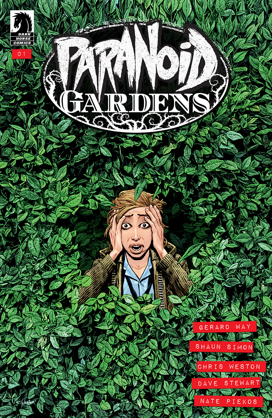 Paranoid Gardens #1 Cover A Regular Chris Weston Cover