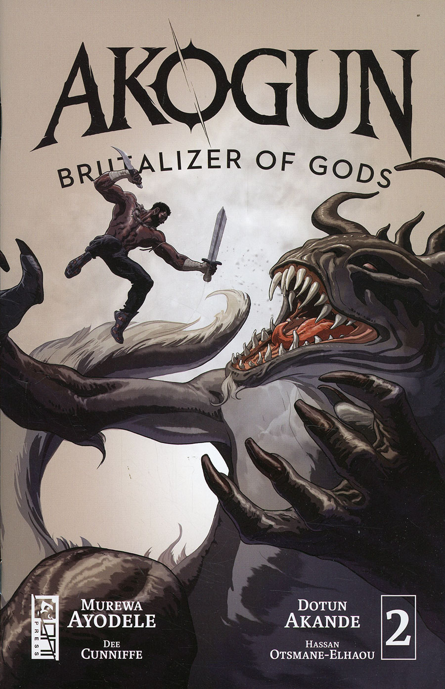 Akogun Brutalizer Of Gods #2 Cover B Variant Grey Williamson Cover