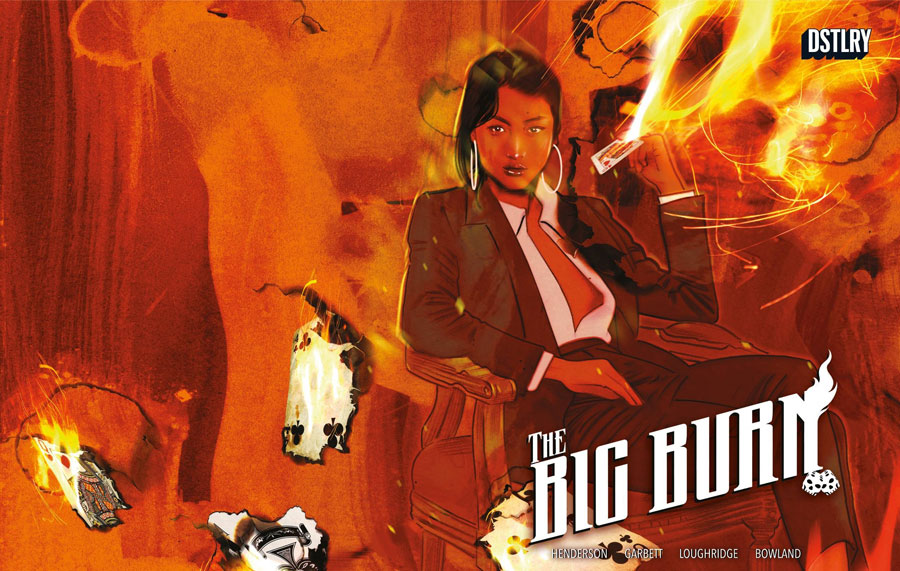 Big Burn #1 Cover B Variant Tula Lotay Wraparound Cover