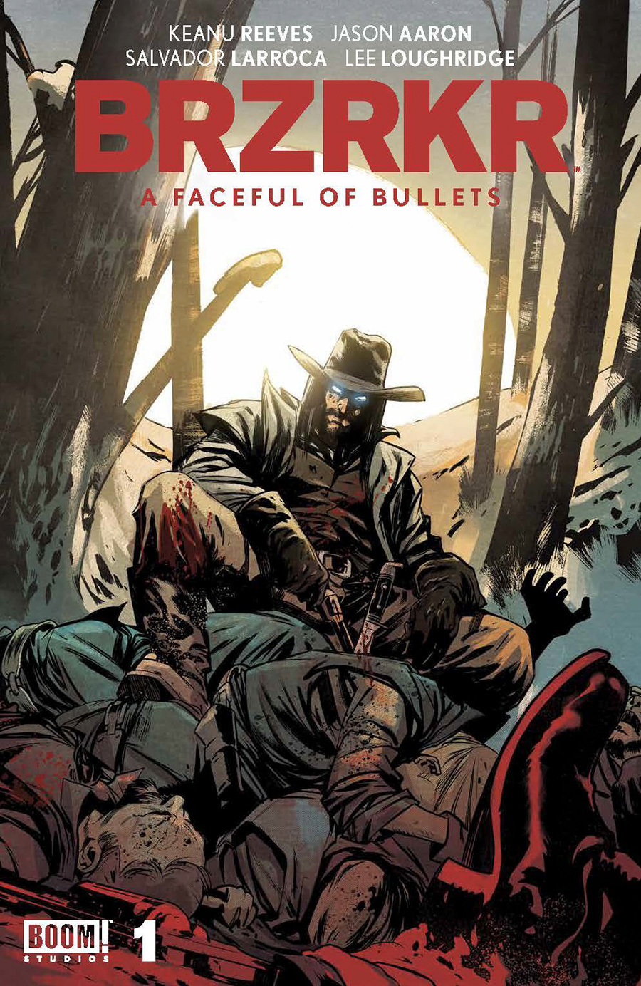 BRZRKR A Faceful Of Bullets #1 (One Shot) Cover A Regular Francesco Manna Cover