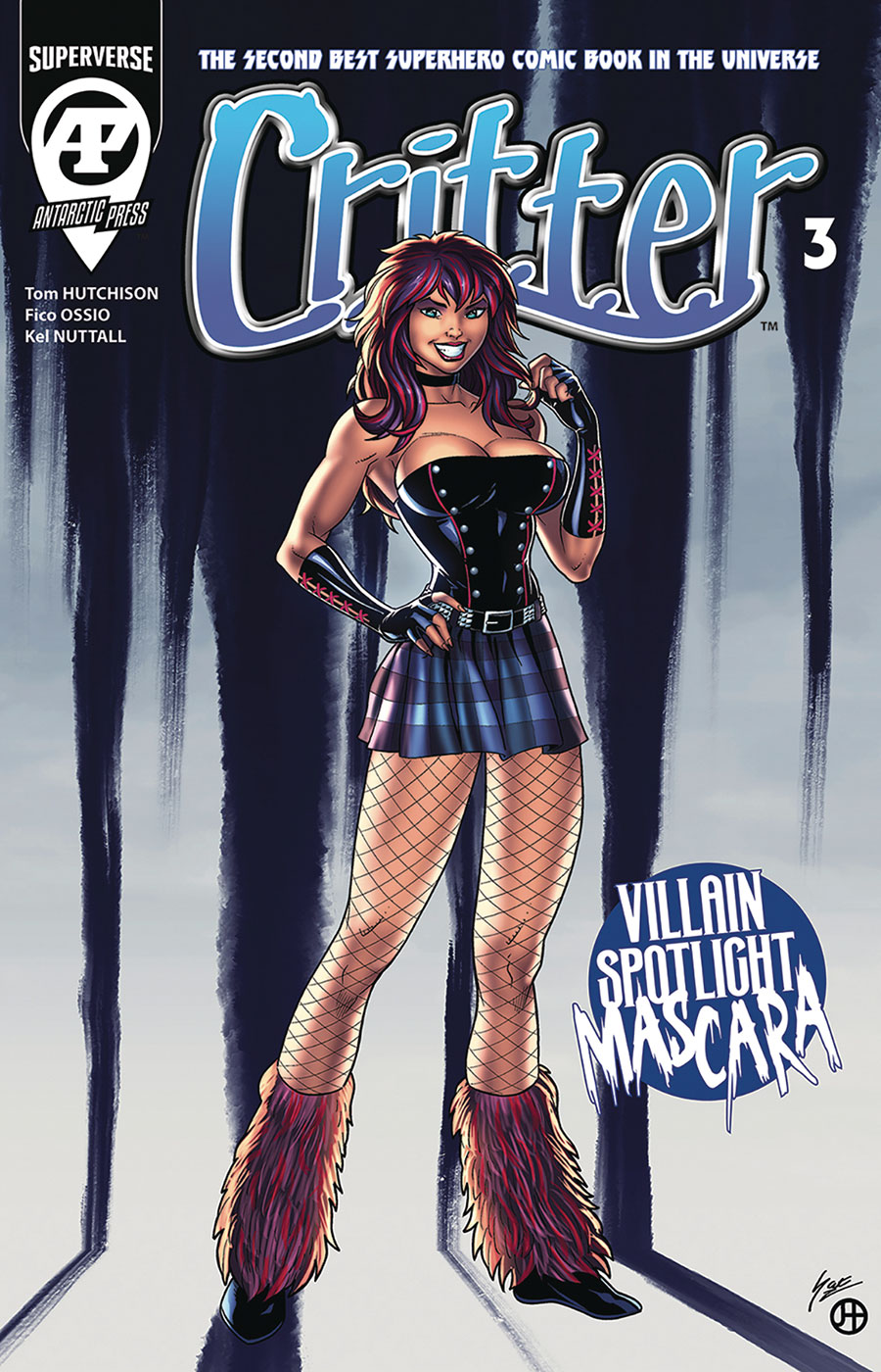 Critter Vol 4 #3 Cover B Variant Jason Hehir Mascara Cover