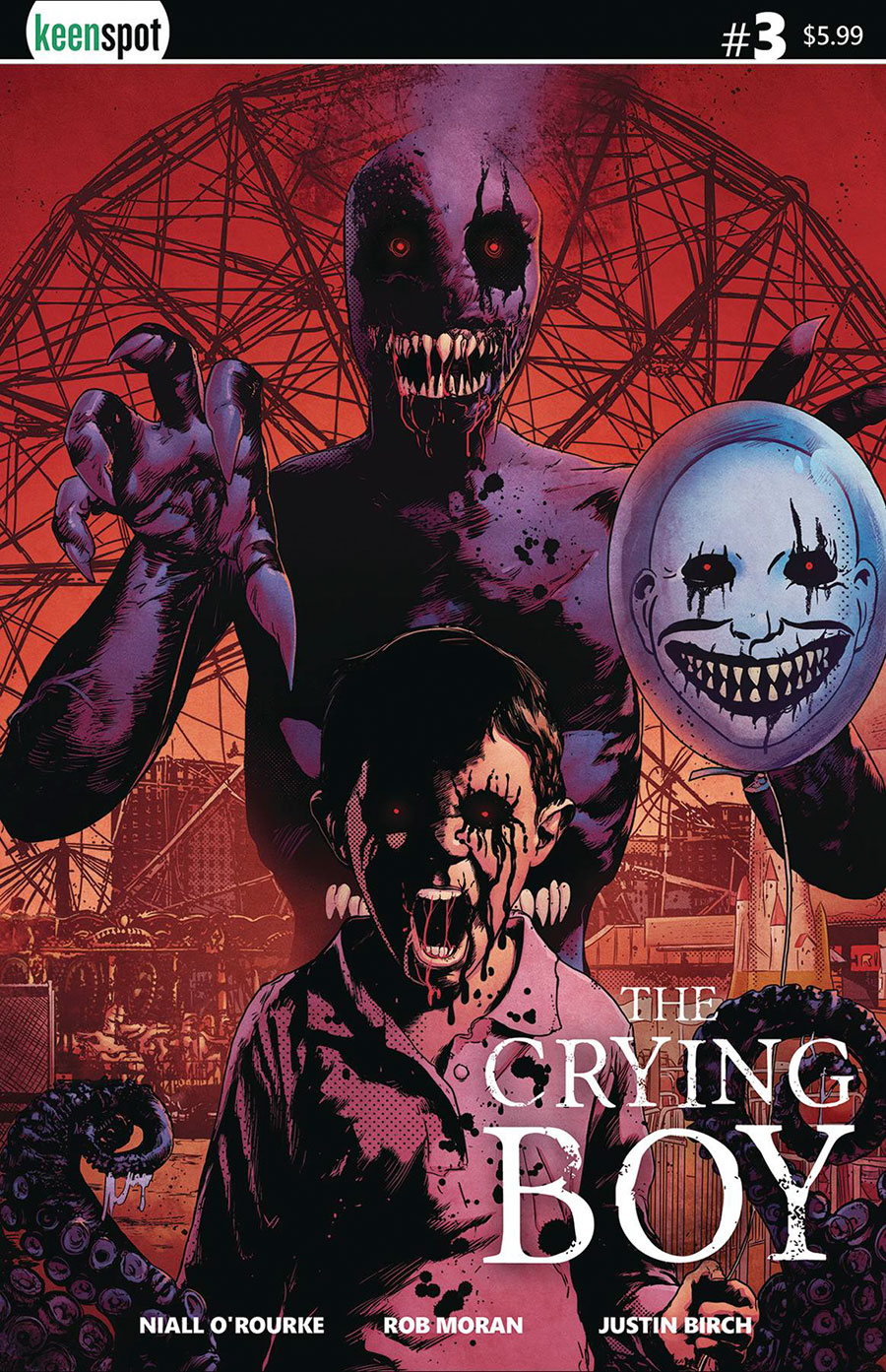 Crying Boy #3 Cover A Regular Hernan Gonzalez Cover