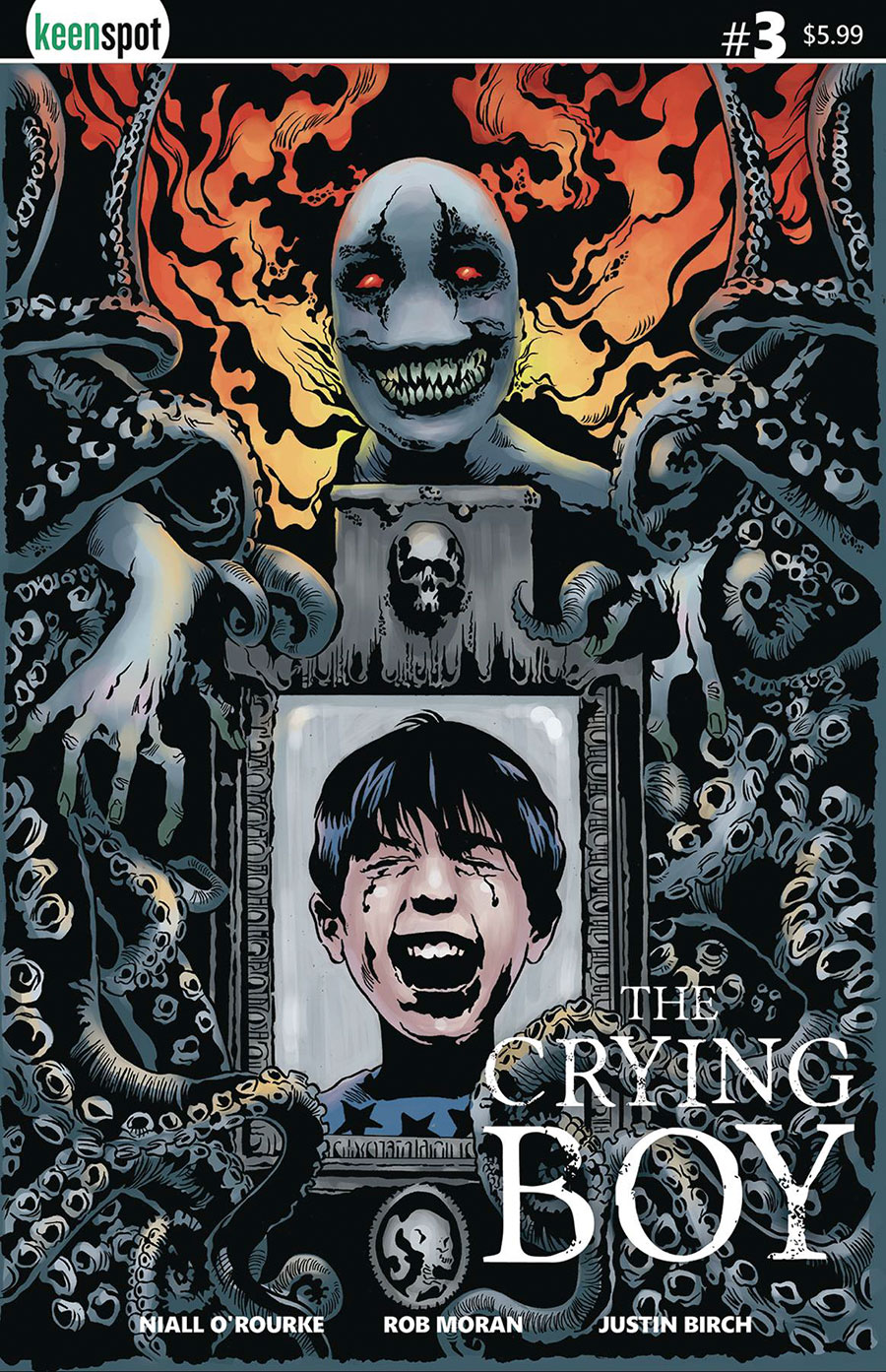 Crying Boy #3 Cover C Variant Paolo Massagali Cover