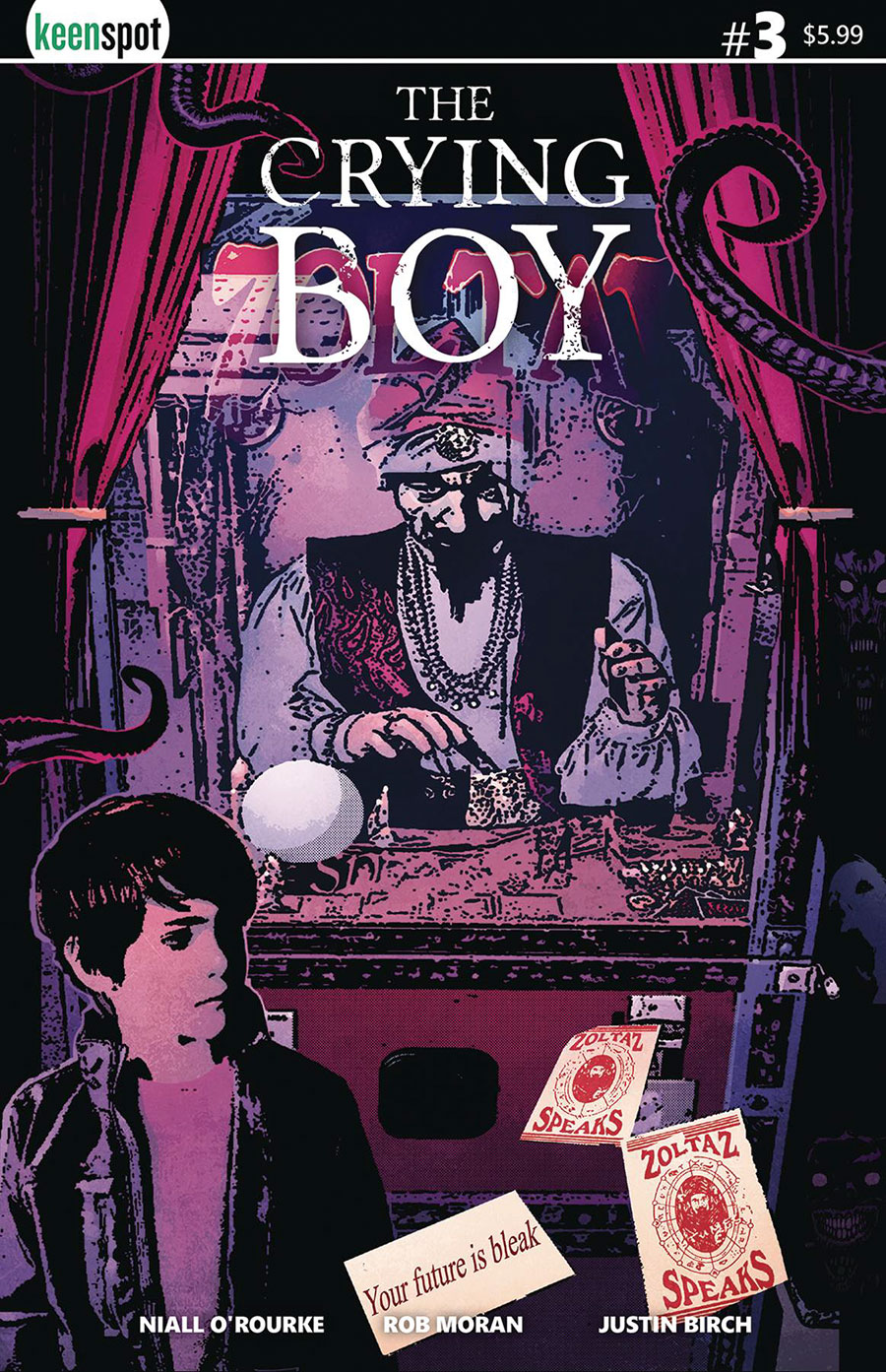 Crying Boy #3 Cover D Variant Rob Moran Cover