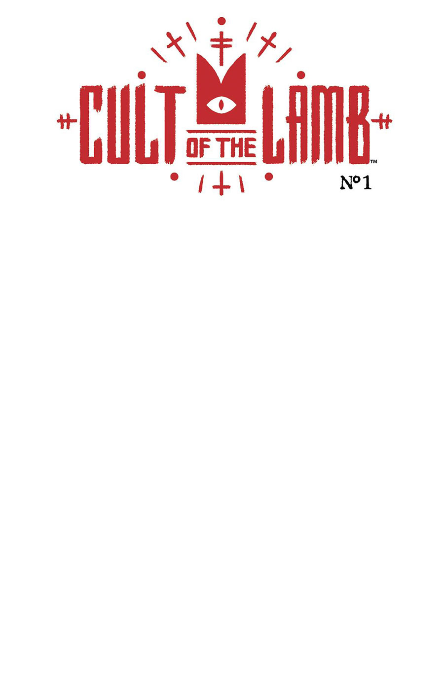 Cult Of The Lamb #1 Cover E Variant Blank Cover