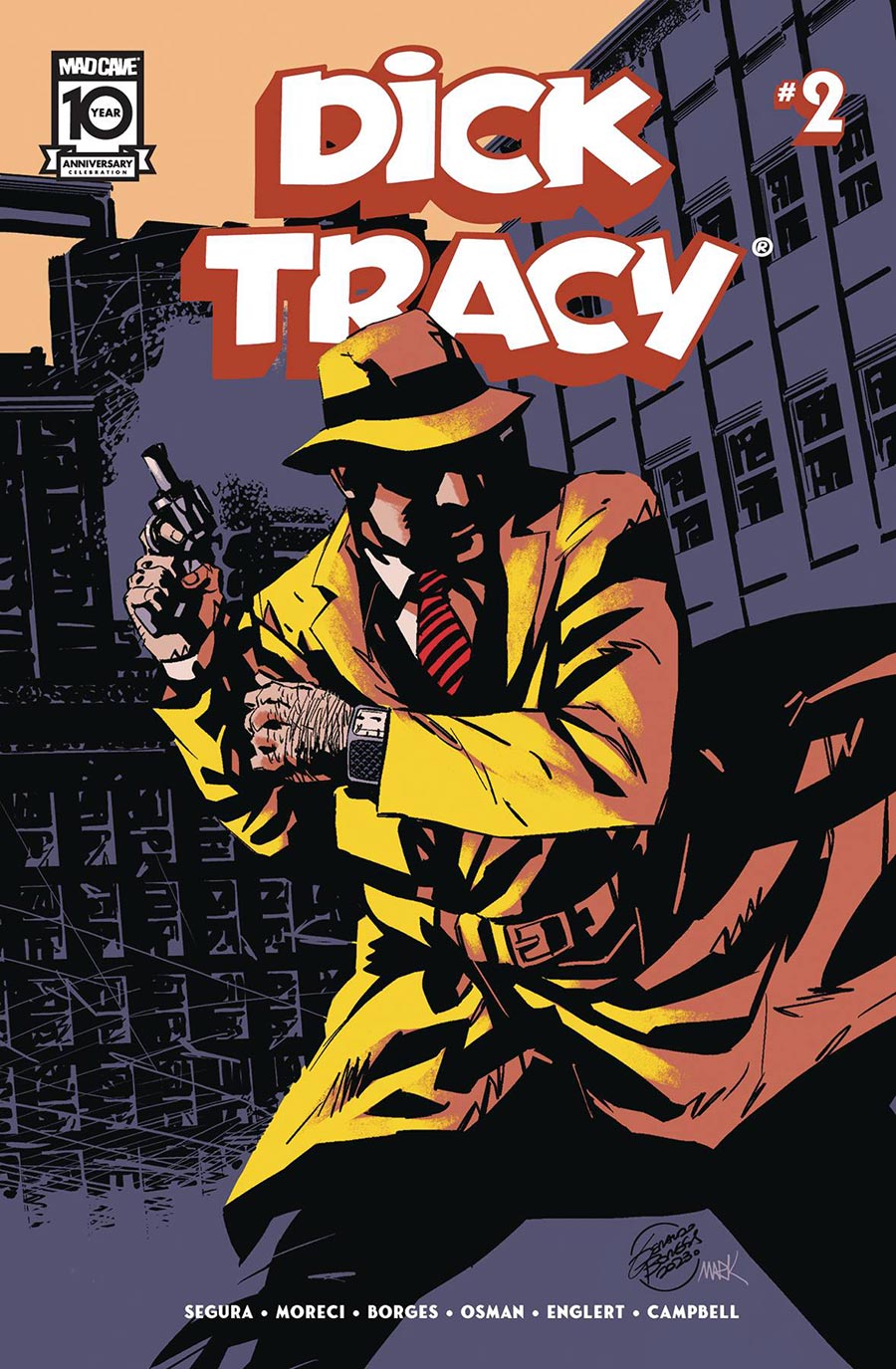 Dick Tracy (Mad Cave Studios) #2 Cover A Regular Geraldo Borges Cover