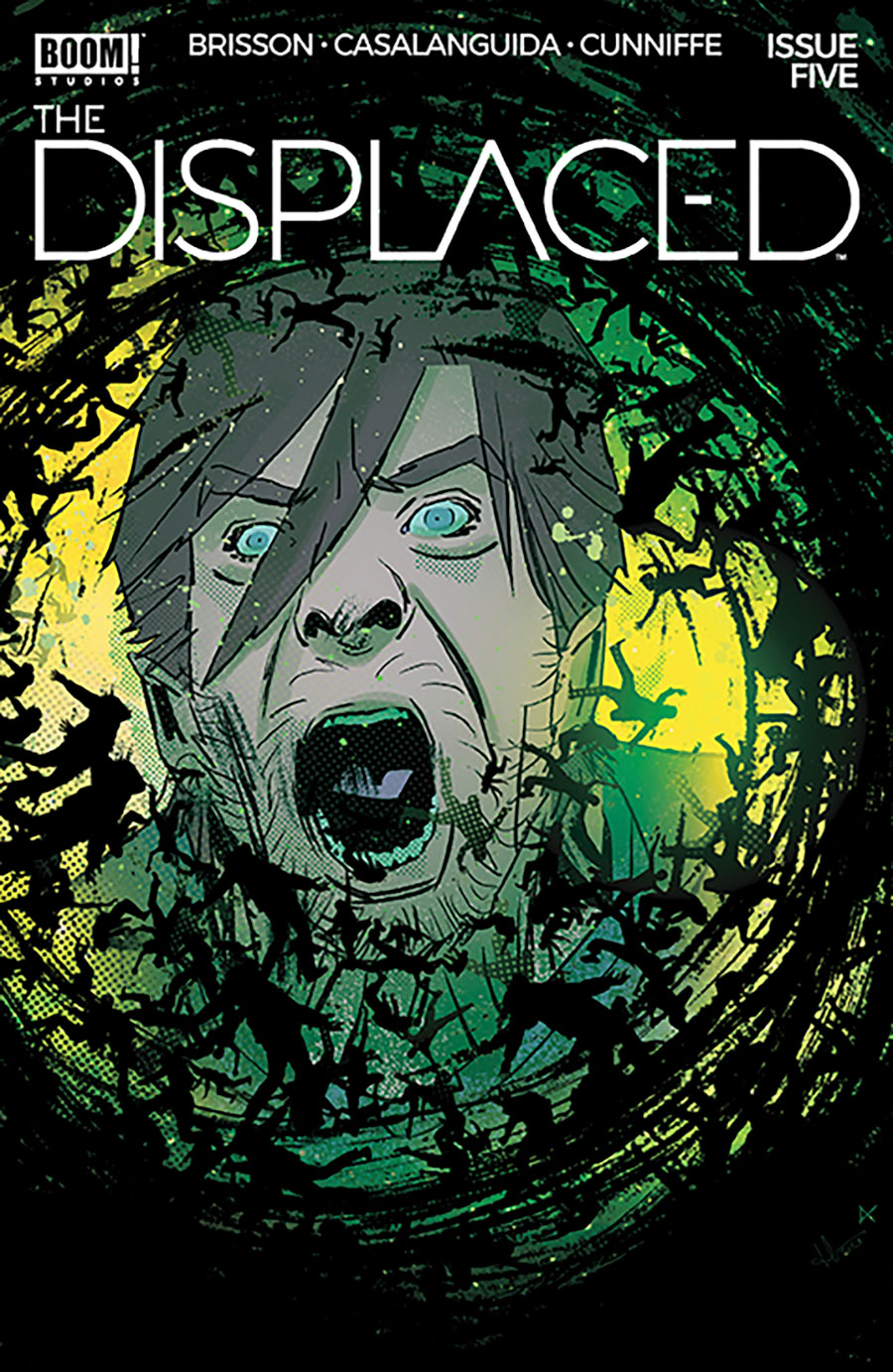 Displaced #5 Cover A Regular Luca Casalanguida Cover