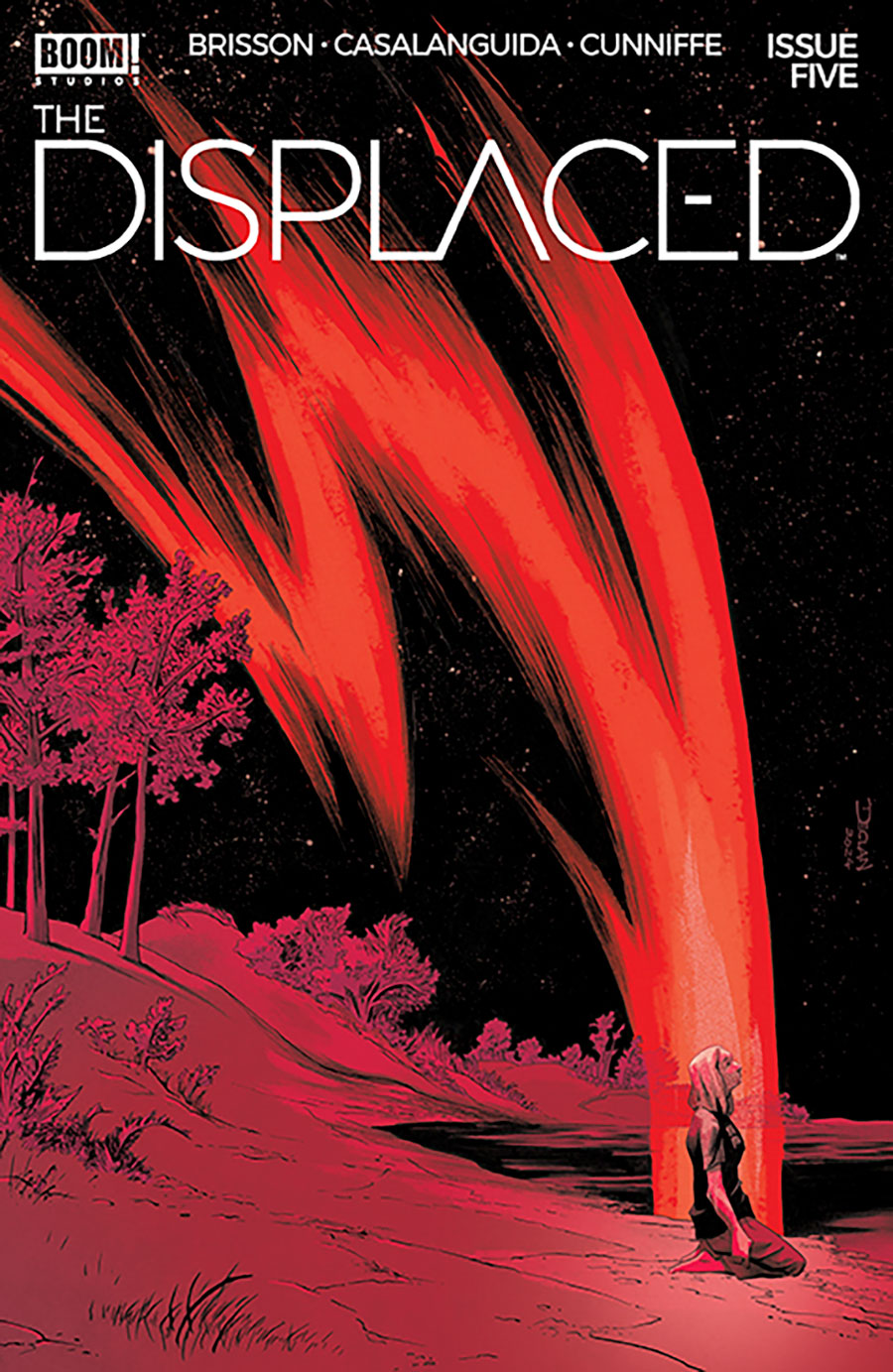 Displaced #5 Cover B Variant Declan Shalvey Cover