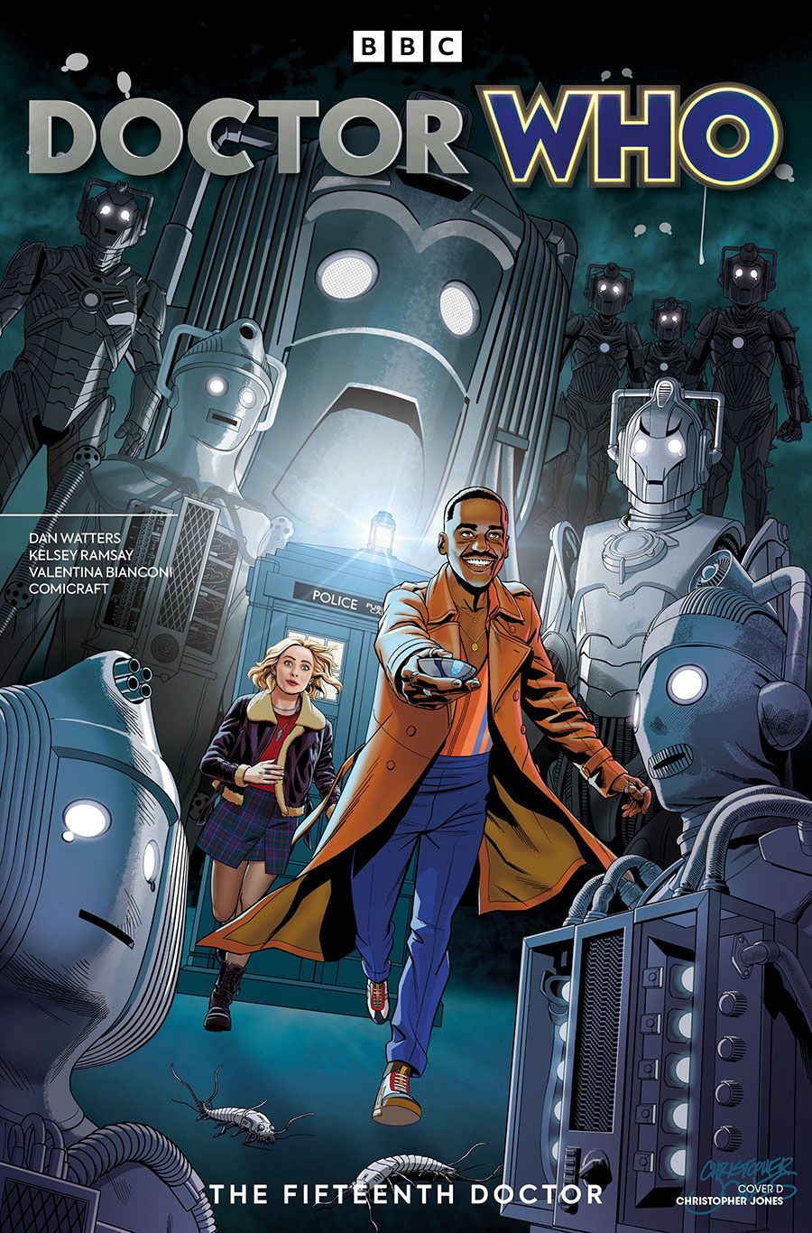 Doctor Who 15th Doctor #1 Cover D Variant Christopher Jones Cover