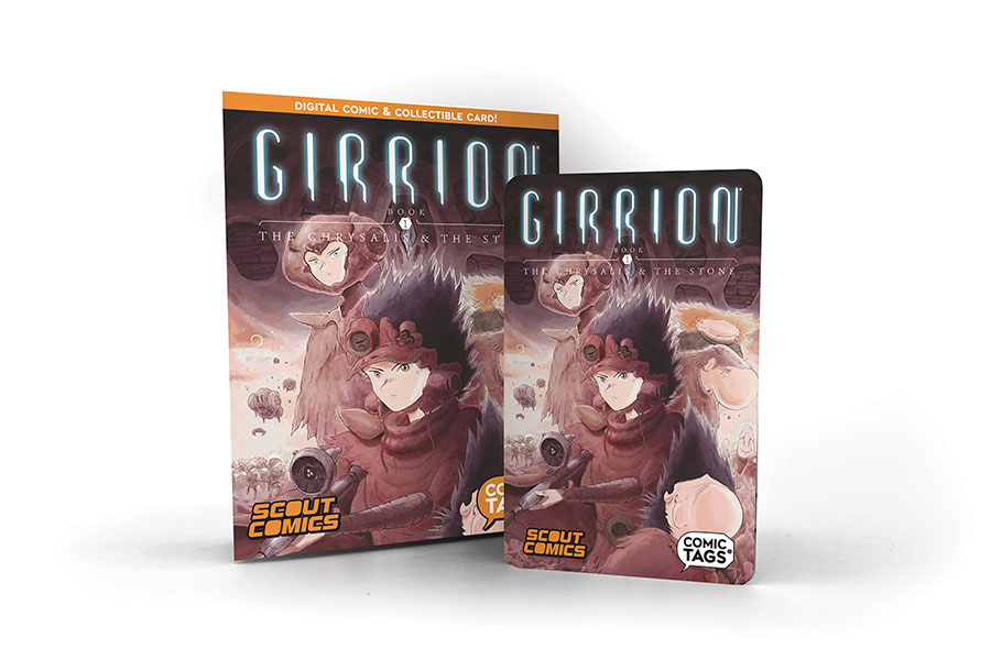 Girrion TP Comic Tag Collectible Card With Digital Comic