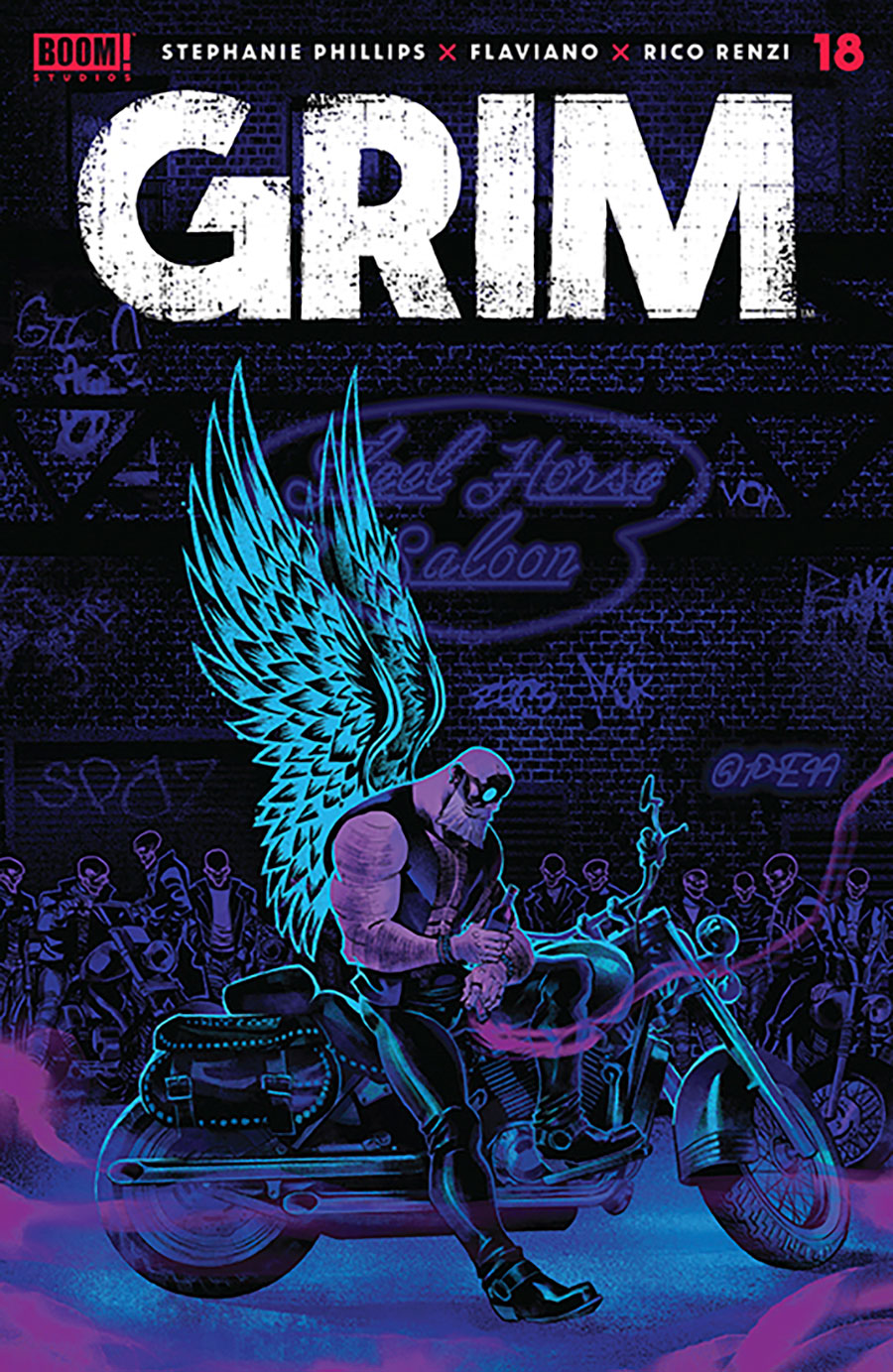 Grim #18 Cover A Regular Flaviano Cover