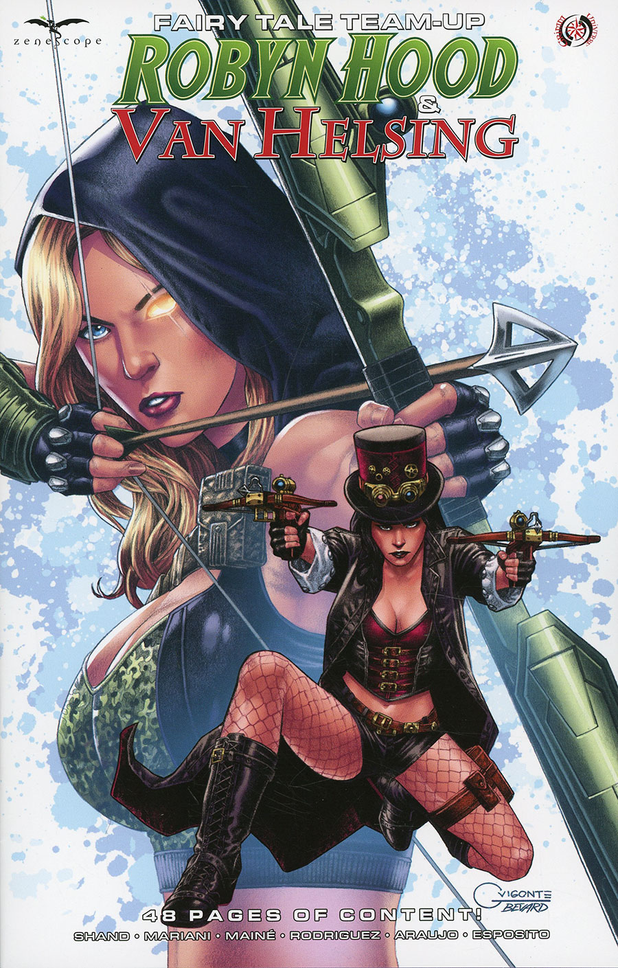 Grimm Fairy Tales Presents Fairy Tale Team-Up Robyn Hood & Van Helsing #1 (One Shot) Cover A Regular Geebo Vigonte Cover