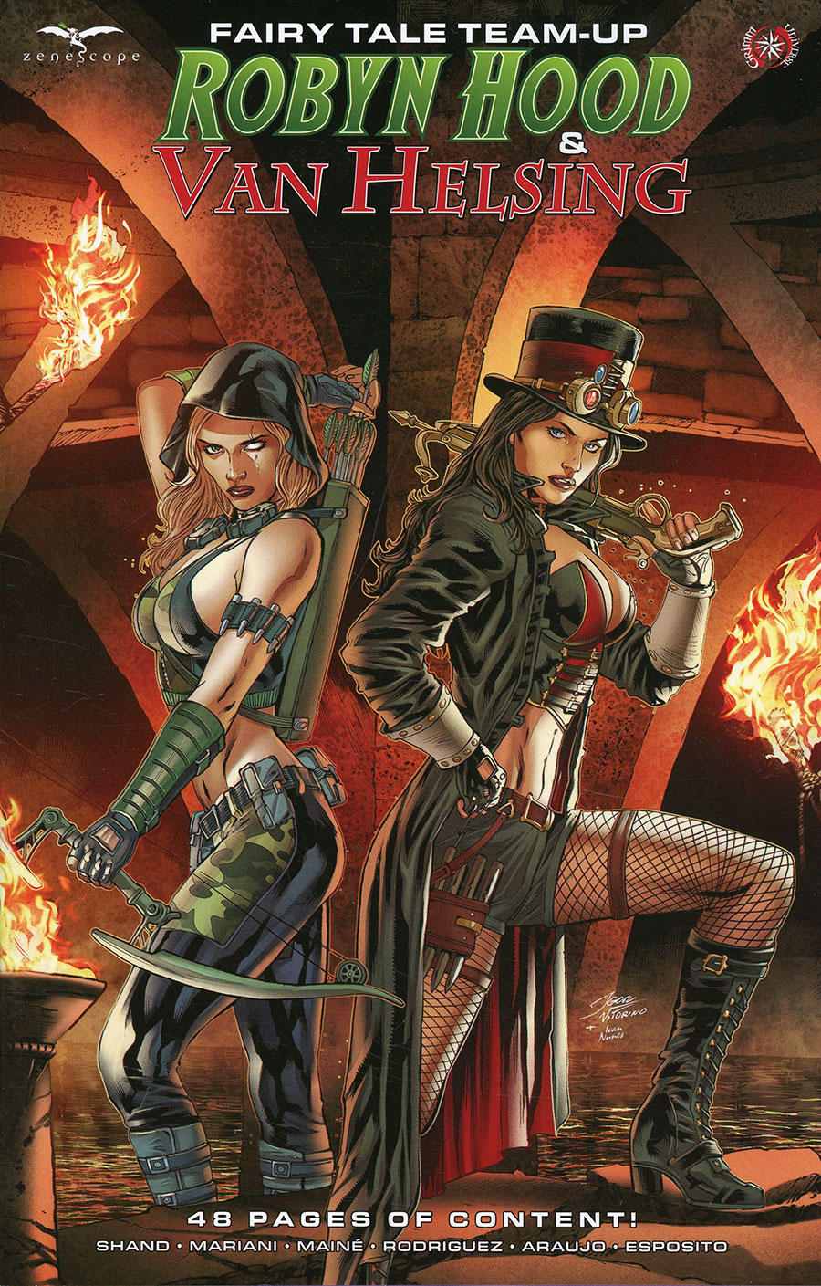 Grimm Fairy Tales Presents Fairy Tale Team-Up Robyn Hood & Van Helsing #1 (One Shot) Cover B Variant Igor Vitorino Cover