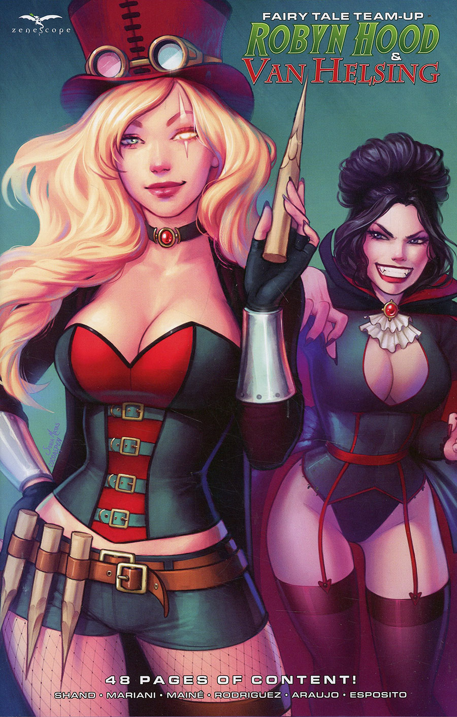 Grimm Fairy Tales Presents Fairy Tale Team-Up Robyn Hood & Van Helsing #1 (One Shot) Cover C Variant Sonia Matas Cover