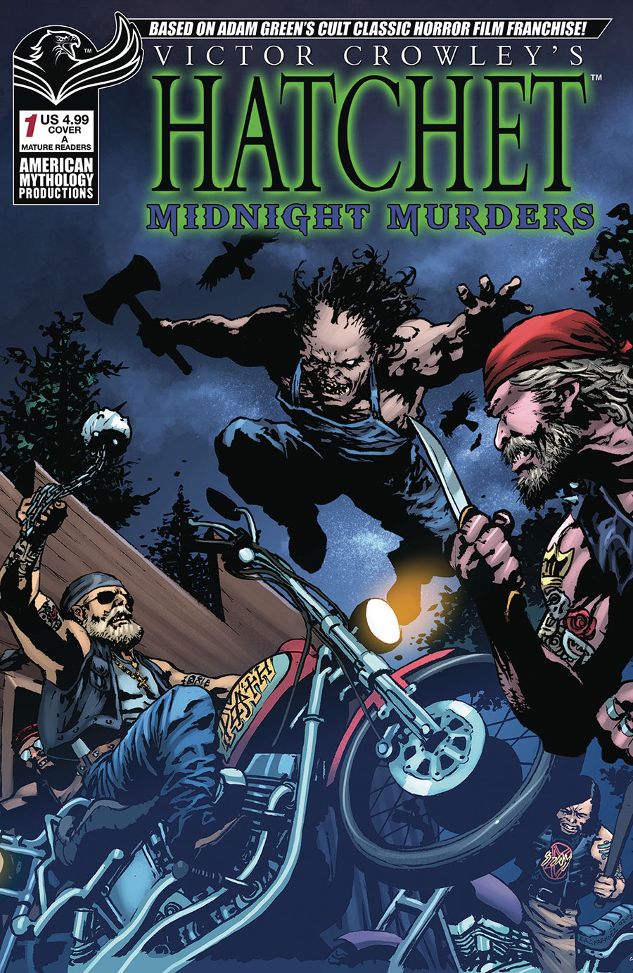 Victor Crowleys Hatchet Midnight Murders #1 Cover A Regular Roy Allan Martinez Cover