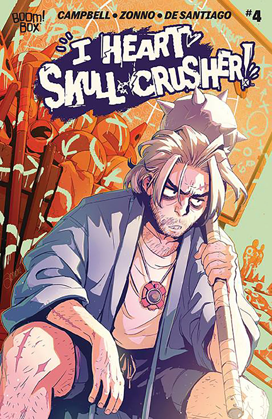 I Heart Skull-Crusher #4 Cover A Regular Alessio Zonno Cover